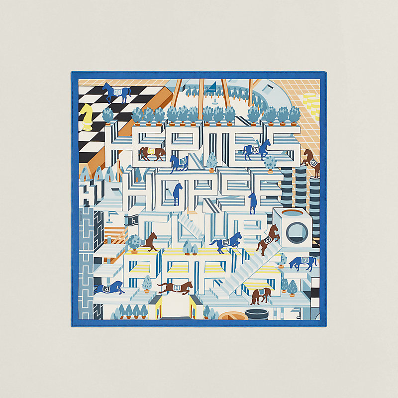 Hermès Horse Club Detail scarf 45 | Hermès Malaysia